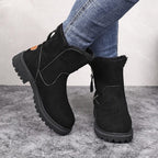 Hazel | Women's Side-Zip Boots | Fur-Lined · PNY