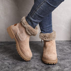 Hazel | Women's Side-Zip Boots | Fur-Lined · PNY