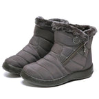Hazel | Women's Side-Zip Snow Boots | Fur-Lined · PNY