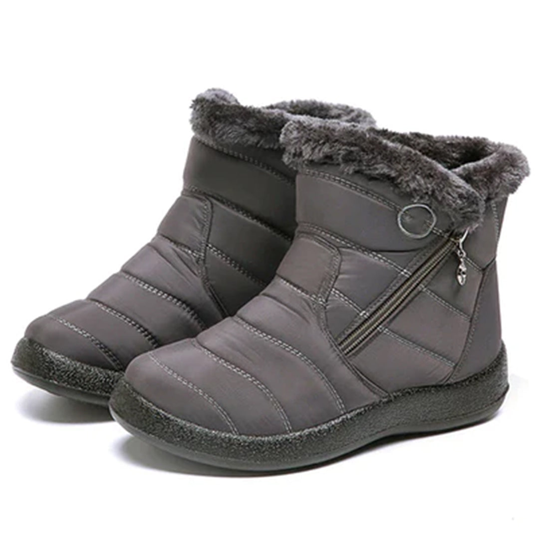 Hazel | Women's Side-Zip Snow Boots | Fur-Lined · PNY