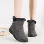 Hazel | Women's Side-Zip Snow Boots | Fur-Lined · PNY