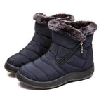 Hazel | Women's Side-Zip Snow Boots | Fur-Lined · PNY