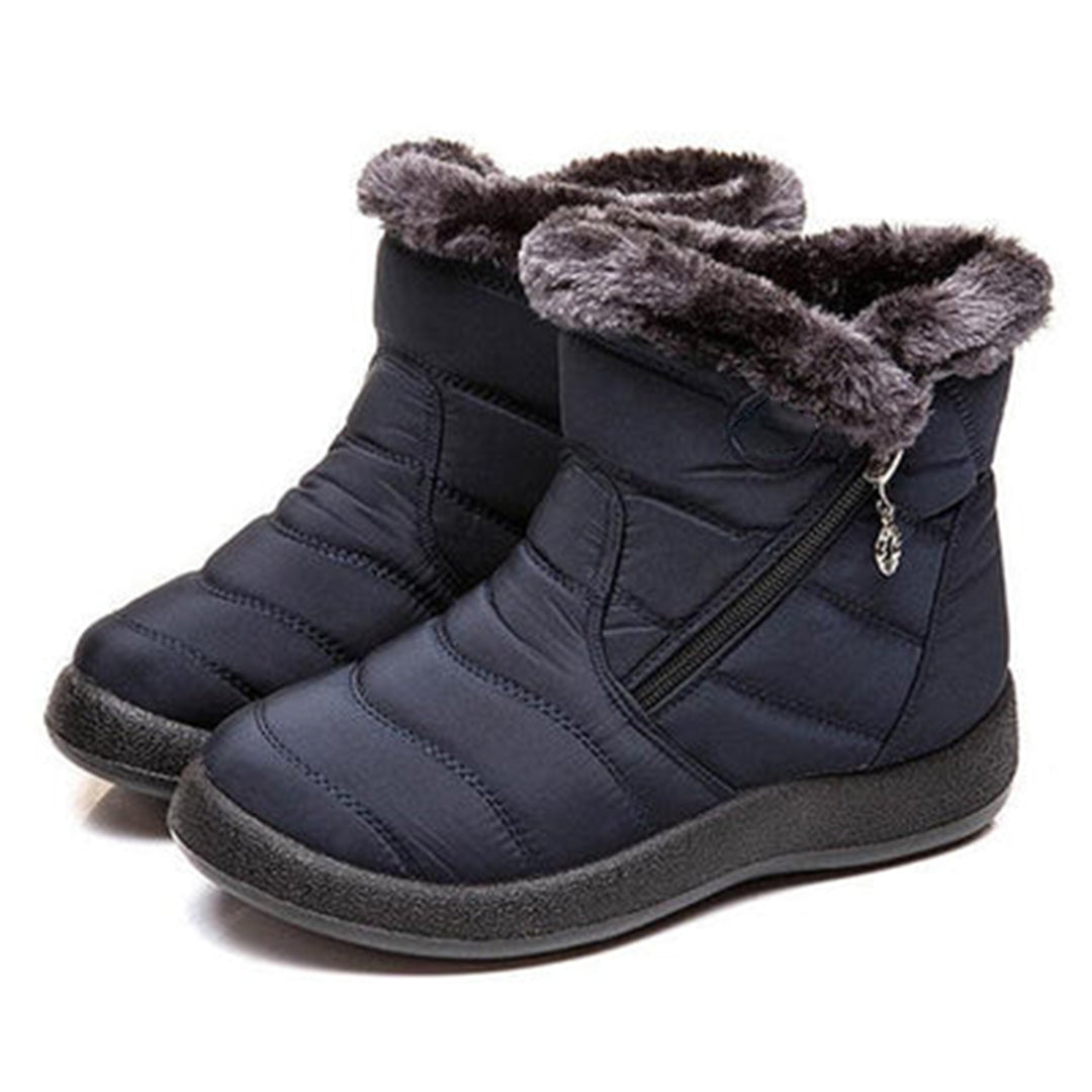 Hazel | Women's Side-Zip Snow Boots | Fur-Lined · PNY