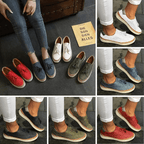 Hazel | Women's Slip-On Sneakers | Perforated Suede · PNY