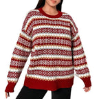 Holly | Women's Crewneck Sweater | Fair Isle · PNY