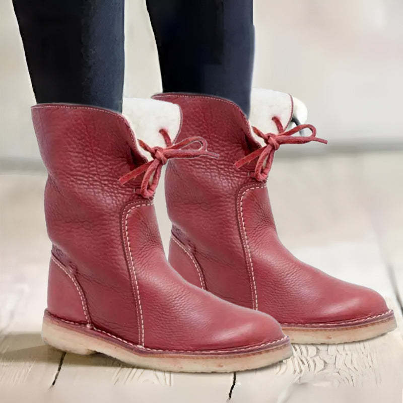 Ingrid | Women's Mid-Calf Boots | Shearling-Lined · PNY