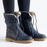 Ingrid | Women's Mid-Calf Boots | Lace Up