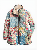Isabel | Women's Quilted Jacket | Floral Patchwork