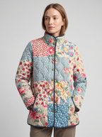 Isabel | Women's Quilted Jacket | Floral Patchwork · PNY