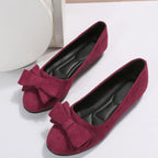 Isabel | Women's Slip-On Flats | Bow Accent · PNY