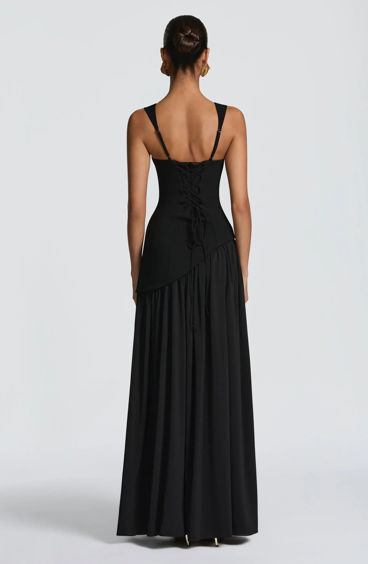 Isabella | Women's Corset Maxi Dress | High Slit · PNY