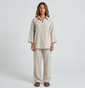 Isabella | Women's Oversized Two-Piece Set | Linen