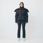 Isla | Women's Hooded Puffer Jacket | Belted Waist · PNY