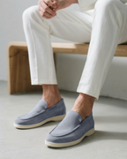 James | Men's Slip-On Loafers | Moc Toe Dress Shoes · PNY