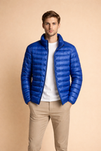 Lucas | Men's Quilted Jacket | Lightweight Puffer · PNY
