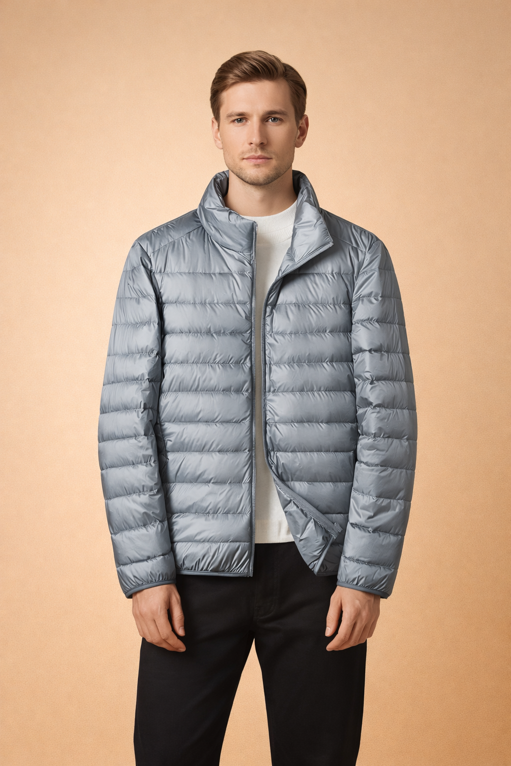 Lucas | Men's Quilted Jacket | Lightweight Puffer · PNY