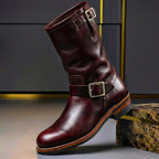 Marcus | Men's Buckle Boots | Genuine Leather · PNY