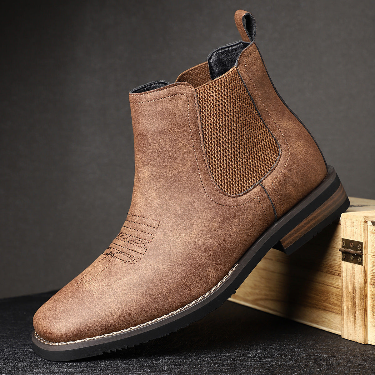 Marcus | Men's Chelsea Boots | Leather · PNY