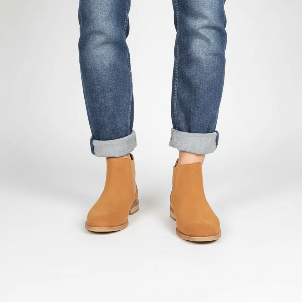 Marcus | Men's Chelsea Boots | Suede · PNY