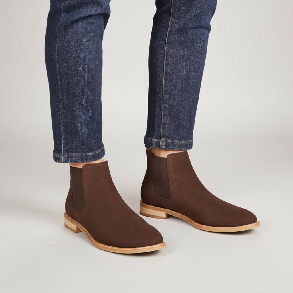 Marcus | Men's Chelsea Boots | Suede · PNY