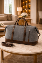 Marcus | Men's Classic Duffel Bag | Canvas Leather · PNY