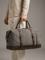 Marcus | Men's Classic Duffel Bag | Canvas Leather · PNY