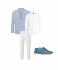 Marcus | Men's Classic Outfit Set | Suede Loafers