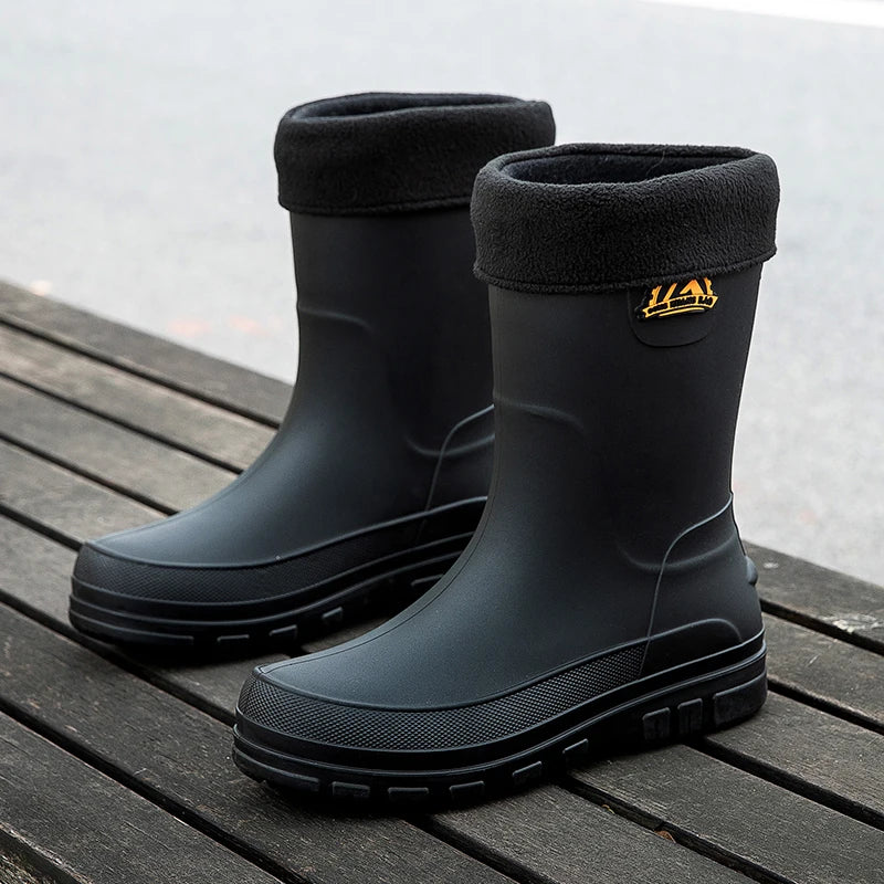 Marcus | Men's Classic Rain Boots | Waterproof · PNY