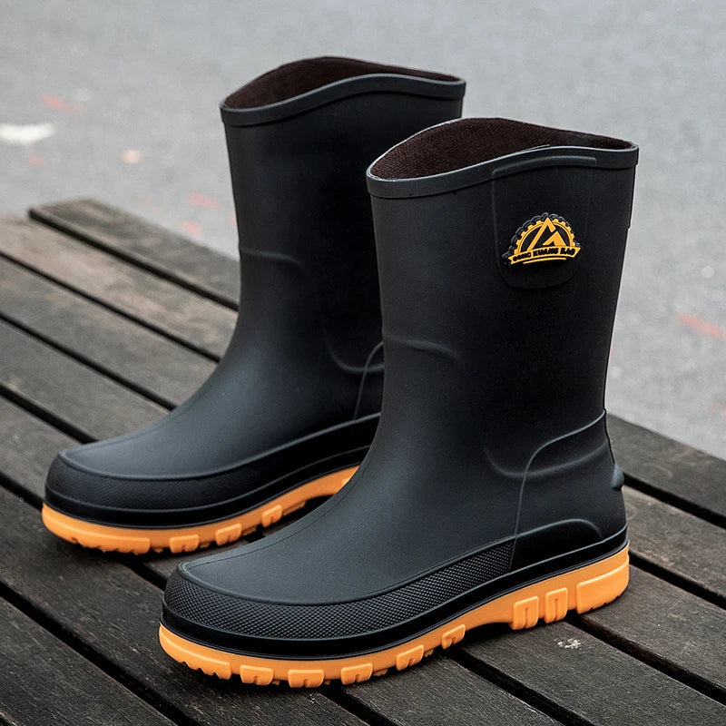 Marcus | Men's Classic Rain Boots | Waterproof · PNY