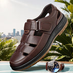 Marcus | Men's Closed-Toe Sandals | Leather · PNY