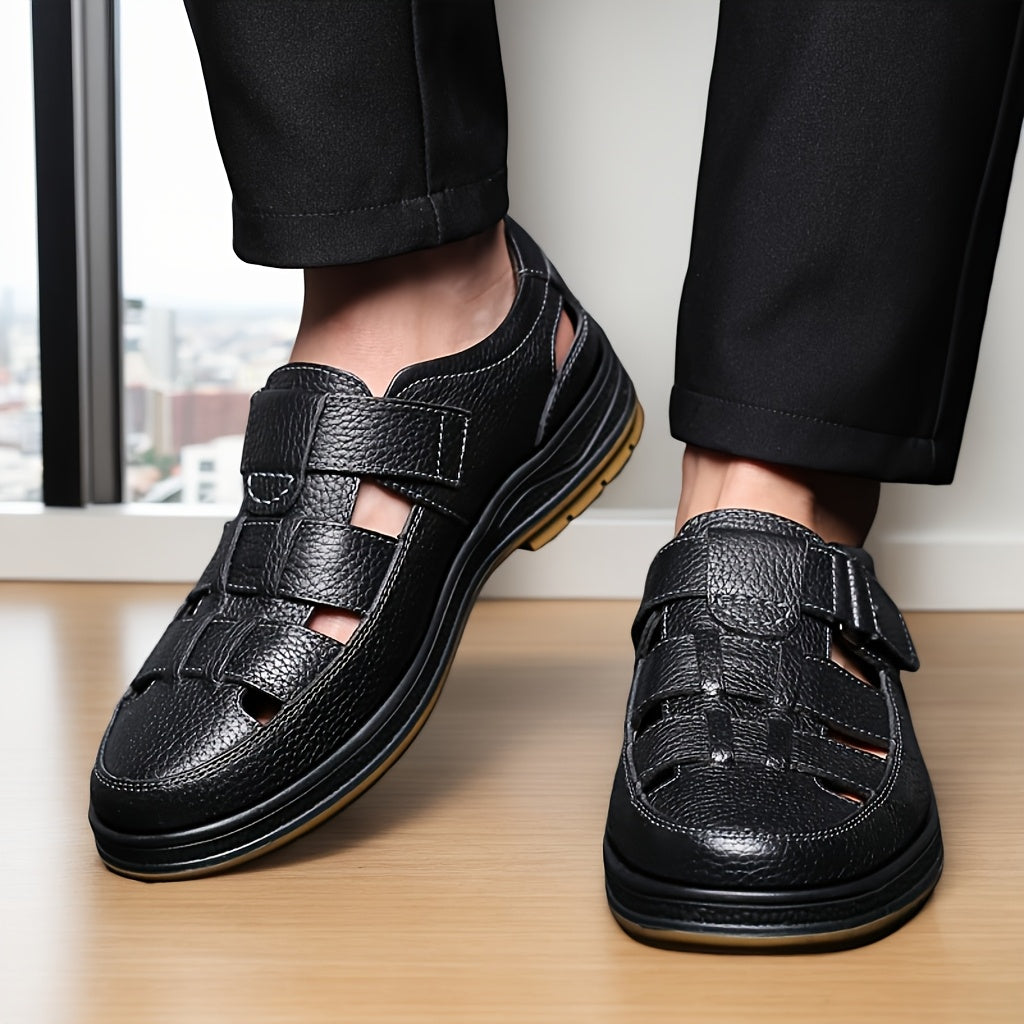 Marcus | Men's Closed-Toe Sandals | Leather · PNY