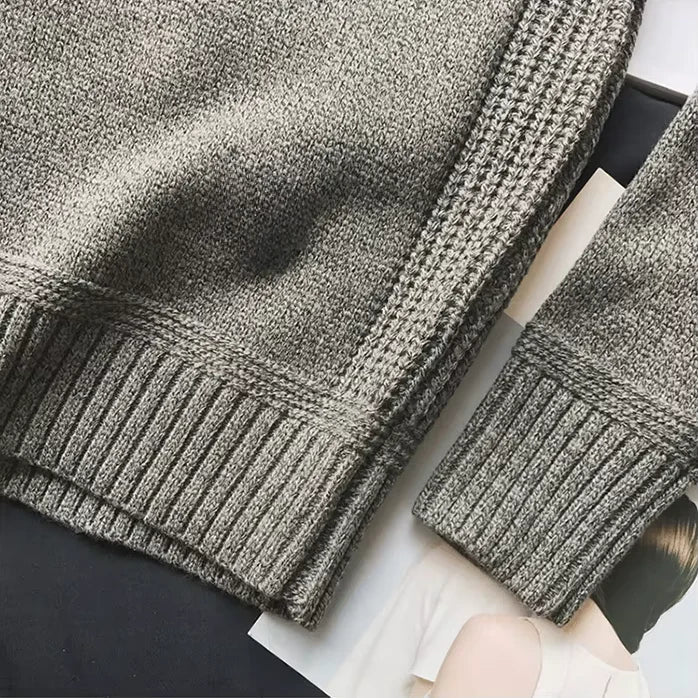 Marcus | Men's Crewneck Sweater | Elbow Patches · PNY