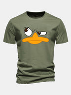 Marcus | Men's Crewneck T-Shirt | Cartoon Print · PNY