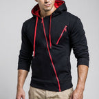 Marcus | Men's Full-Zip Hoodie | Chest Pocket · PNY