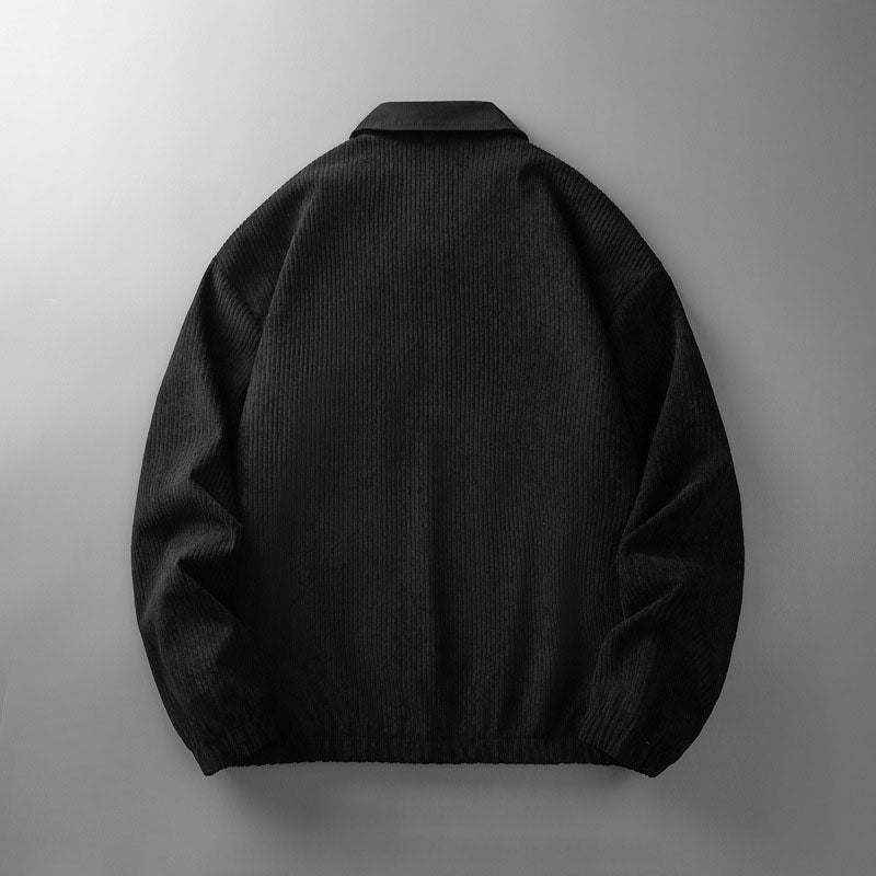 Marcus | Men's Full-Zip Jacket | Corduroy Collared · PNY