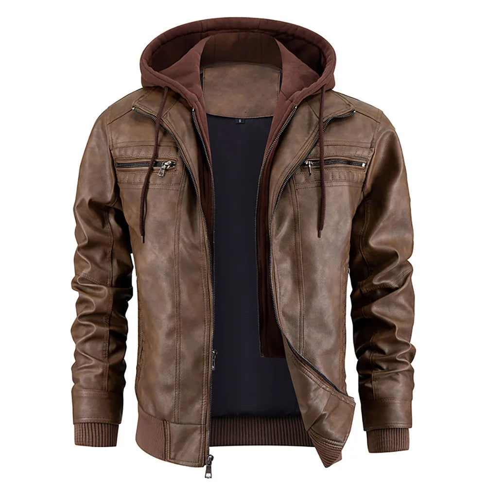 Marcus | Men's Full-Zip Jacket | Removable Hood · PNY