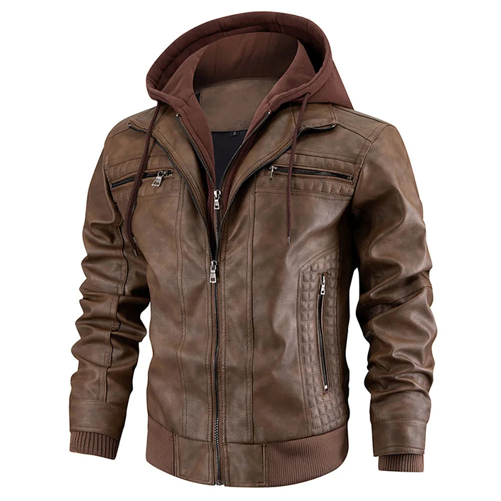 Marcus | Men's Full-Zip Jacket | Removable Hood · PNY