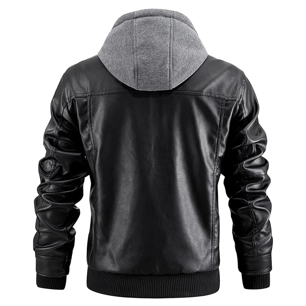 Marcus | Men's Full-Zip Jacket | Removable Hood · PNY