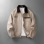 Marcus | Men's Full-Zip Jacket | Textured Lightweight · PNY