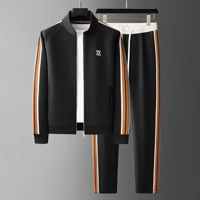 Marcus | Men's Full-Zip Tracksuit | Contrast Trim · PNY