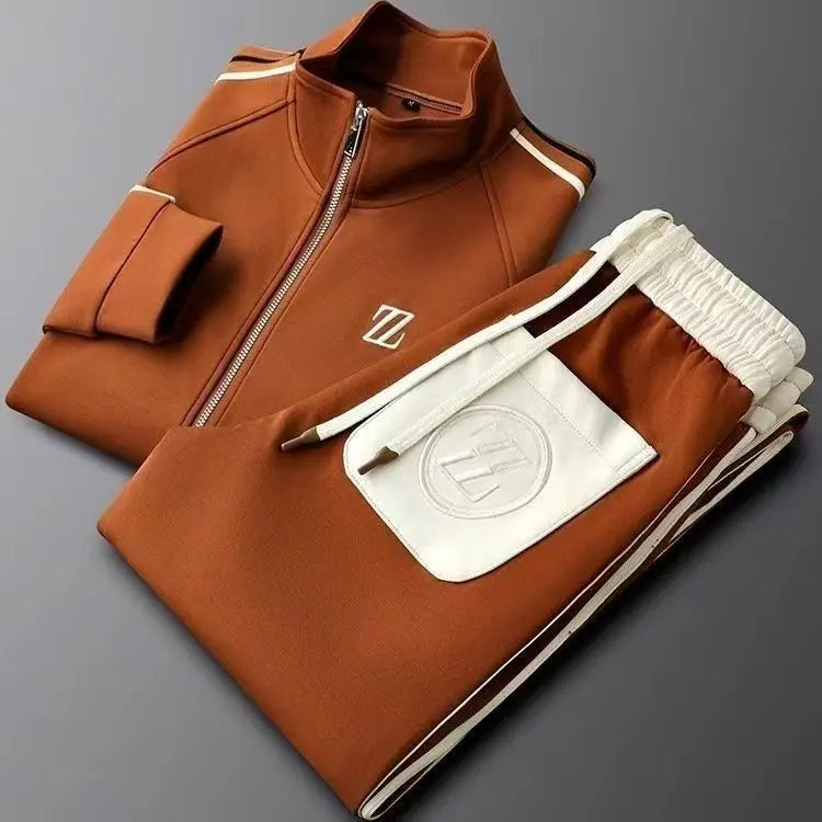 Marcus | Men's Full-Zip Tracksuit | Contrast Trim · PNY