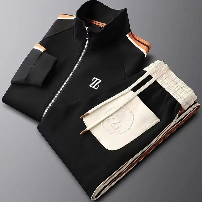 Marcus | Men's Full-Zip Tracksuit | Contrast Trim · PNY