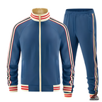 Marcus | Men's Full-Zip Tracksuit | Striped Trim · PNY
