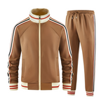 Marcus | Men's Full-Zip Tracksuit | Striped Trim · PNY