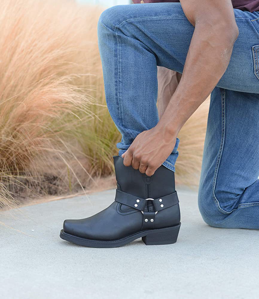 Marcus | Men's Harness Boots | Leather · PNY