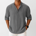 Marcus | Men's Henley Shirt | Band Collar · PNY