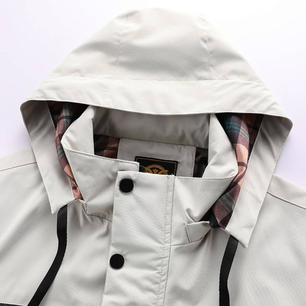 Marcus | Men's Hooded Jacket | Cargo Pockets · PNY