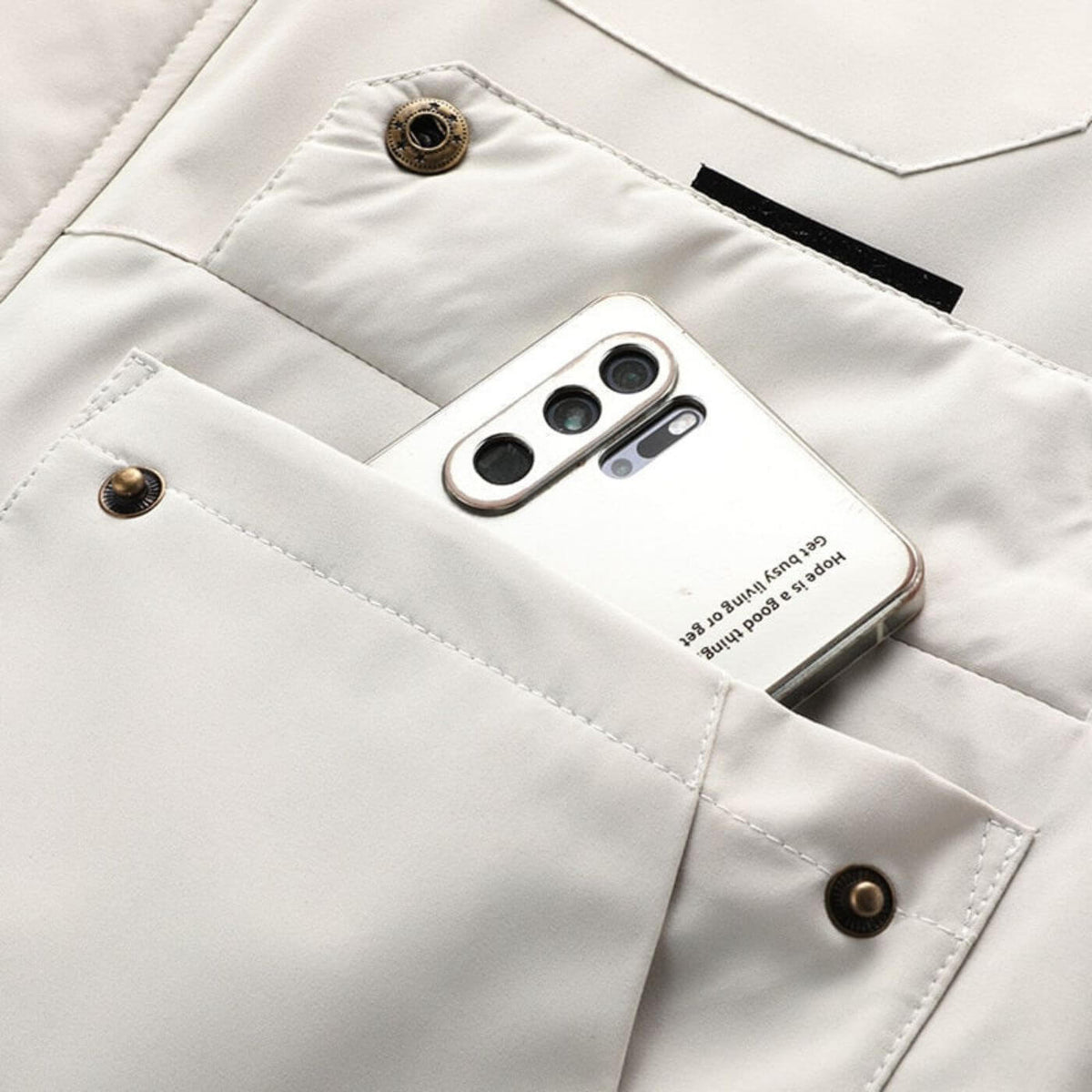 Marcus | Men's Hooded Jacket | Cargo Pockets · PNY