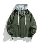 Marcus | Men's Hooded Jacket | Drawstring Collar · PNY