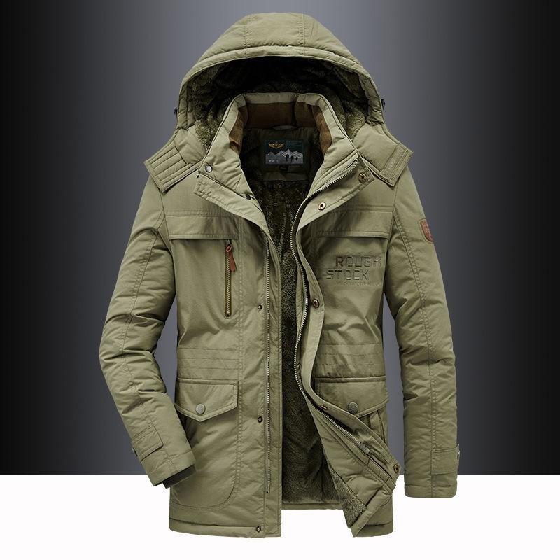Marcus | Men's Hooded Parka | Fleece-Lined · PNY